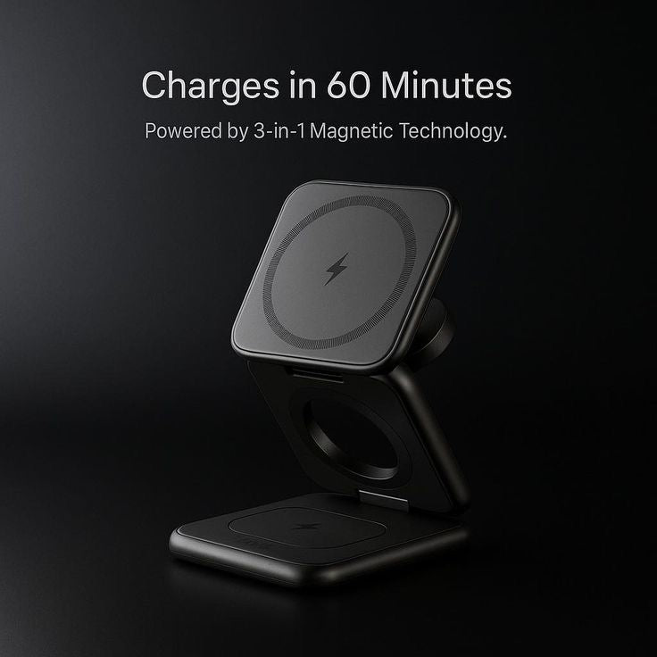 3 in 1 Magnetic Wireless Charger